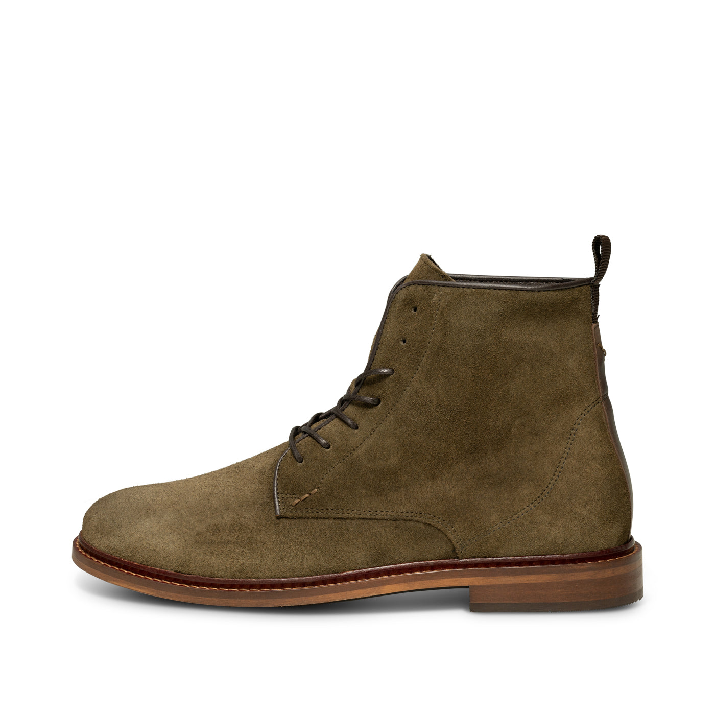 Khaki suede boots on sale