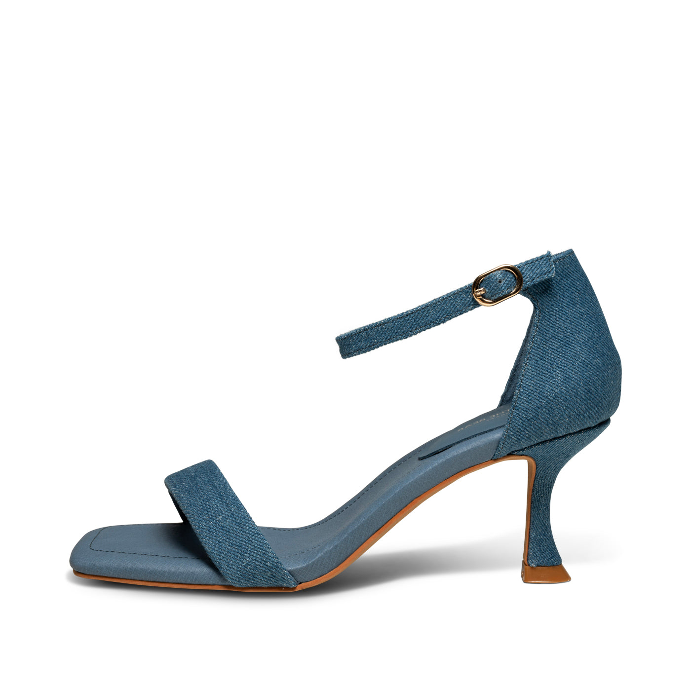 Denim ankle outlet strap sandals