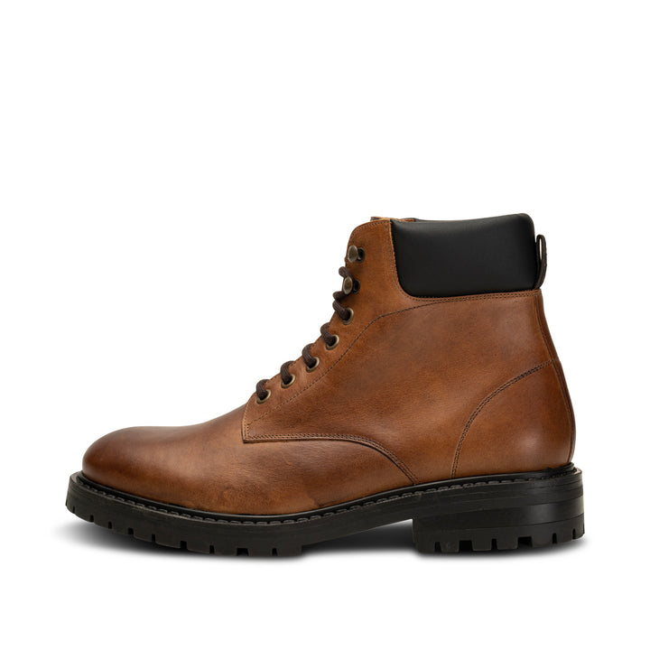 Stellan Lace Up Boot Leather TAN SHOE THE BEAR US