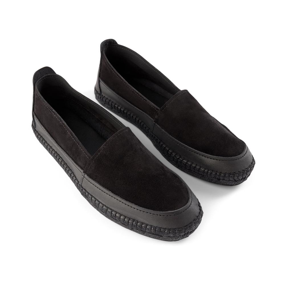 Tonka slip on suede BLACK SHOE THE BEAR US